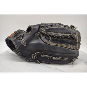 MacGregor Adjusta Wrist M3BK Baseball Glove Mitt Black Leather